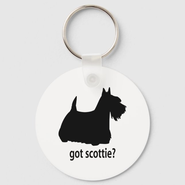 Got Scottish Terrier Schlüsselanhänger (Vorderseite)