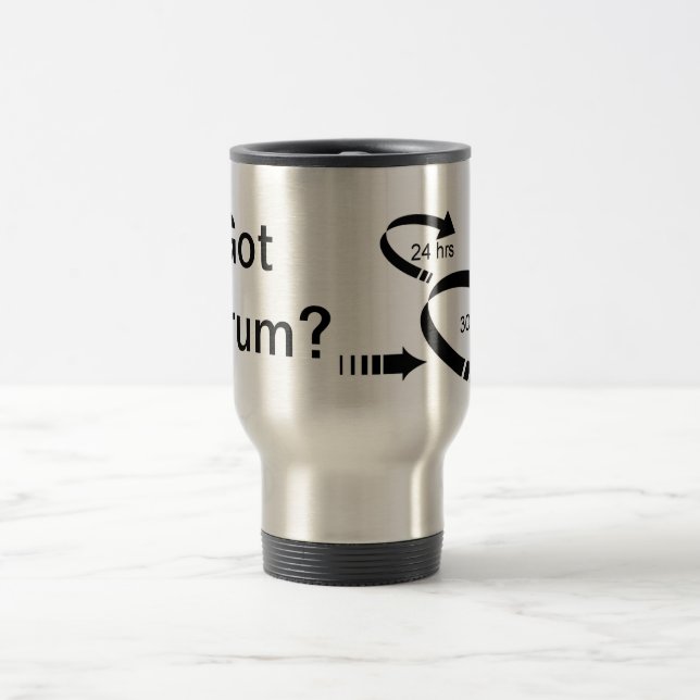 "Got Scrum?" Kaffee-Tasse Reisebecher (Mittel)