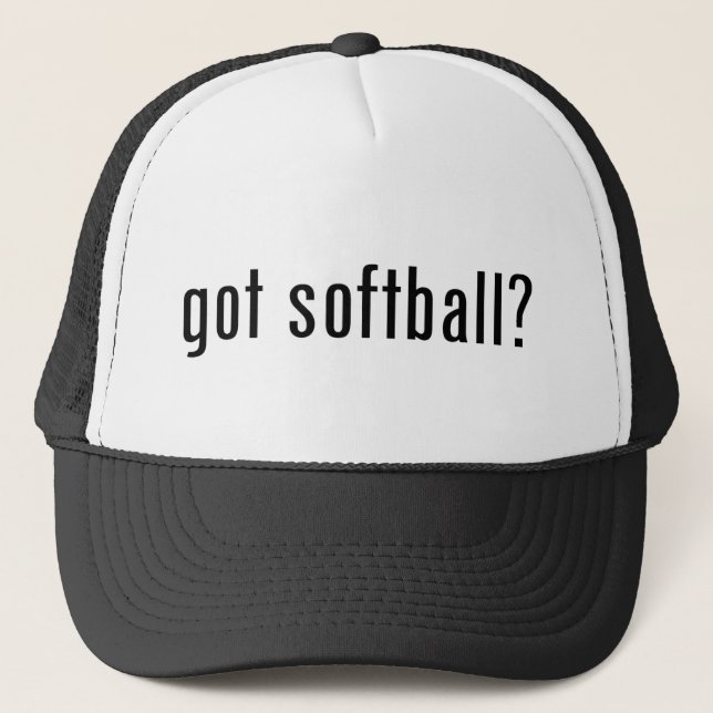 got Softball? Truckerkappe (Vorderseite)