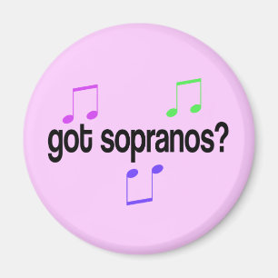 Got Sopranos Music Gift T - Shirt Magnet