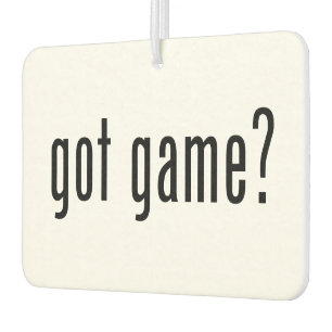 got Spiel? Autolufterfrischer
