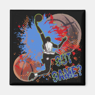 GOT SPIEL - BASKETBALL MAGNET