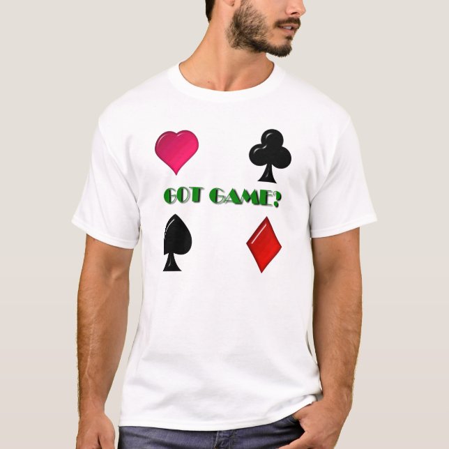 GOT SPIEL-POKER-SHIRT T-Shirt (Vorderseite)