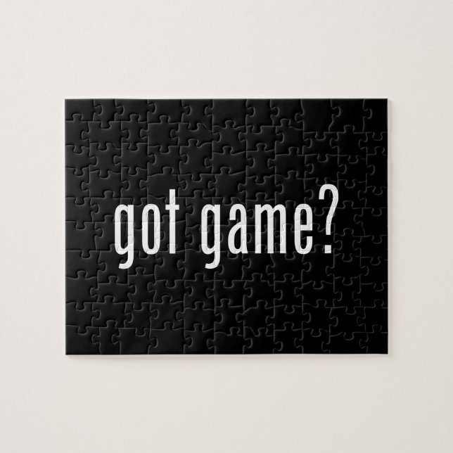got Spiel? Puzzle (Horizontal)