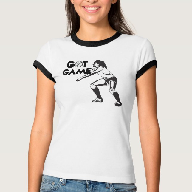 Got Spiel-Volleyball-T - Shirt (Vorderseite)
