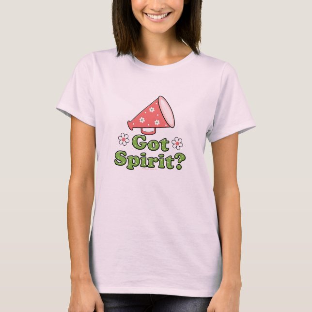Got Spirit Cheerleader Cheerleader T Shirt (Vorderseite)