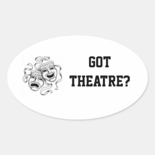 Got Theater? Aufkleber