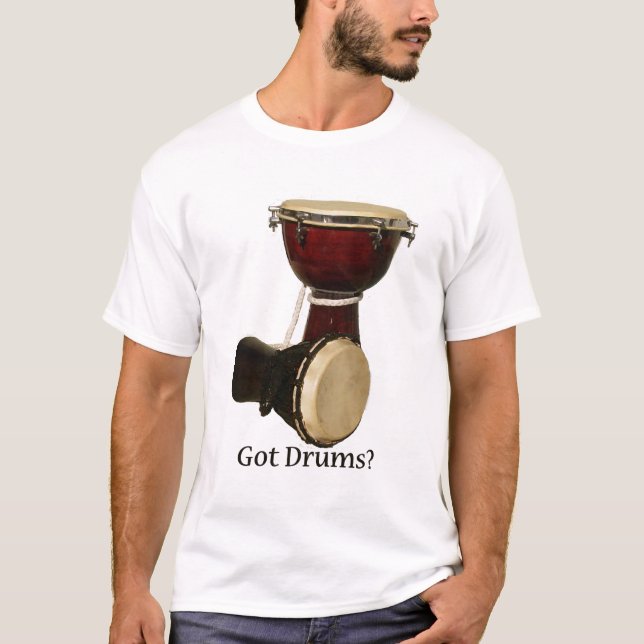 Got Trommel-Gewohnheits-Shirt T-Shirt (Vorderseite)