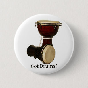 Got Trommel-Knopf Button