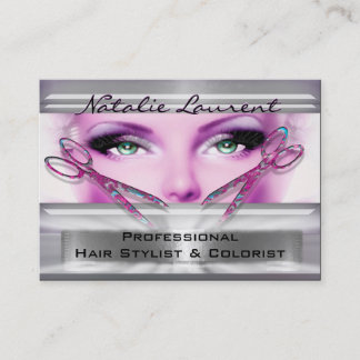 Got, um cooler Hairstylist-Salon 3,5" zu sein x Visitenkarte