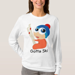 Got, um Ski zu fahren PulloverHoodie T-Shirt