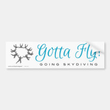 Got, um zu fliegen! Gehendes Skydiving