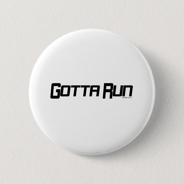 Got, um zu laufen button (Vorderseite)