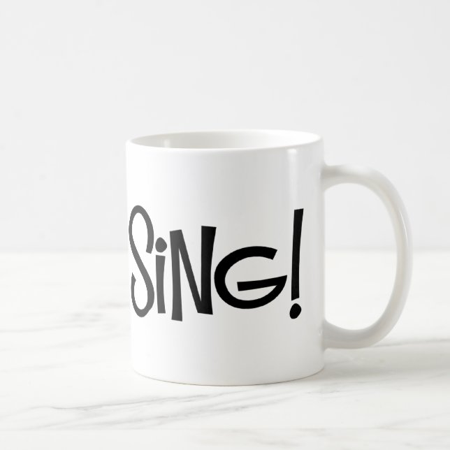 got, um zu singen tasse (Rechts)