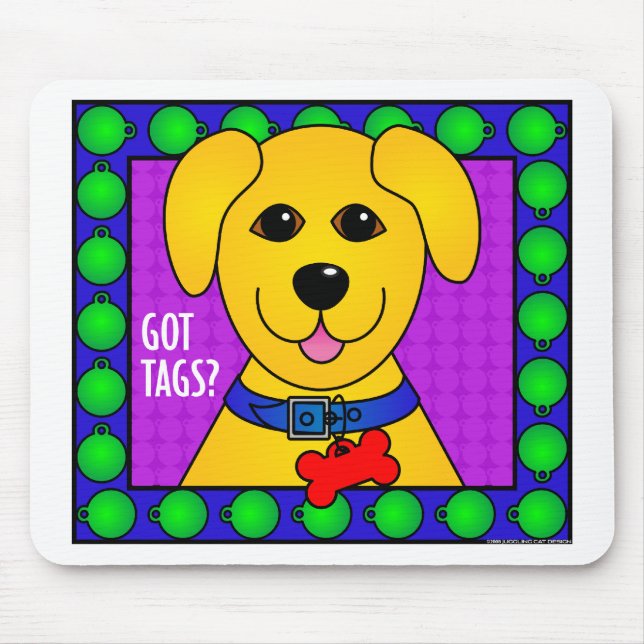 Got Umbauten? - Hund Mousepad (Vorne)