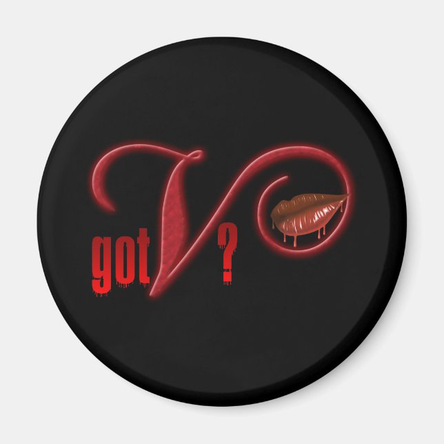 Got V - Vampirblut Magnet (Vorne)