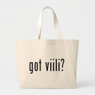 got viili? jumbo stoffbeutel