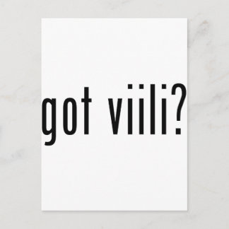 got viili? postkarte