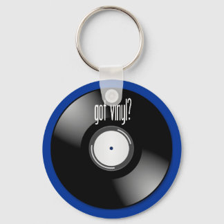 "Got Vinyl?" Album Key Chain Schlüsselanhänger