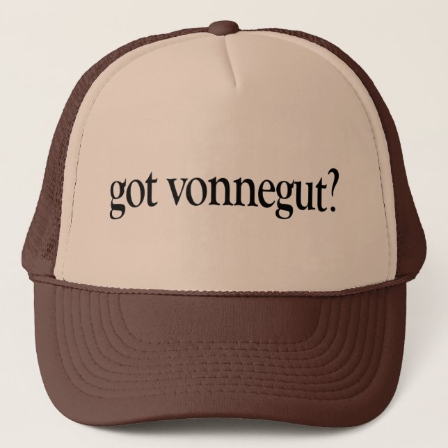 Got Vonnegut Truckerkappe (Vorderseite)