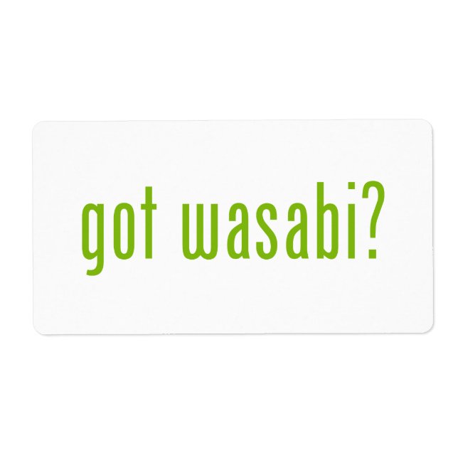 got Wabi? (Vorne)