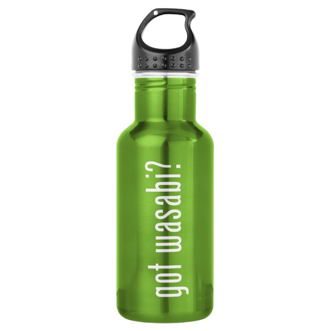 got Wabi? Edelstahlflasche (Vorderseite)