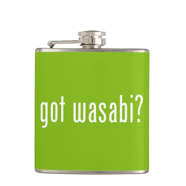 got Wabi? Flachmann (Vorderseite)