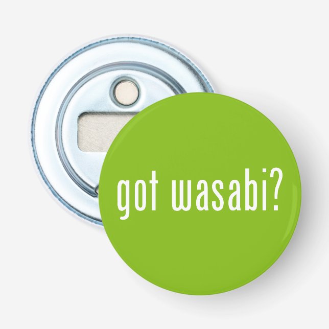 got Wabi? Flaschenöffner (Vorderseite)