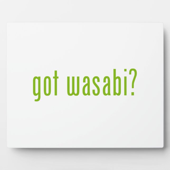 got Wabi? Fotoplatte (Vorderseite)