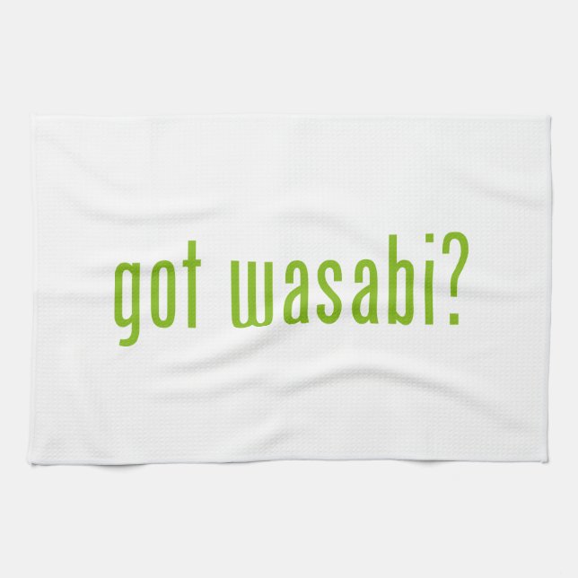 got Wabi? Geschirrtuch (Horizontal)