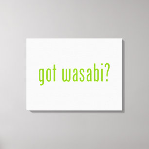 got Wabi? Leinwanddruck
