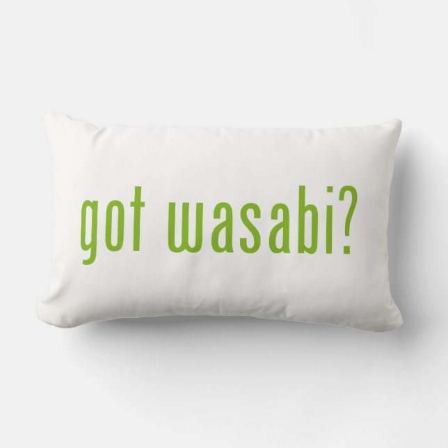 got Wabi? Lendenkissen (Vorderseite)