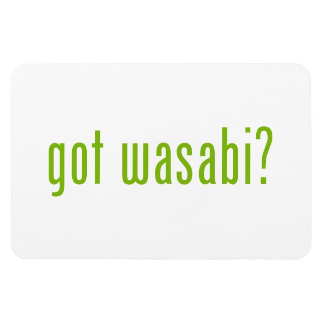 got Wabi? Magnet (Horizontal)