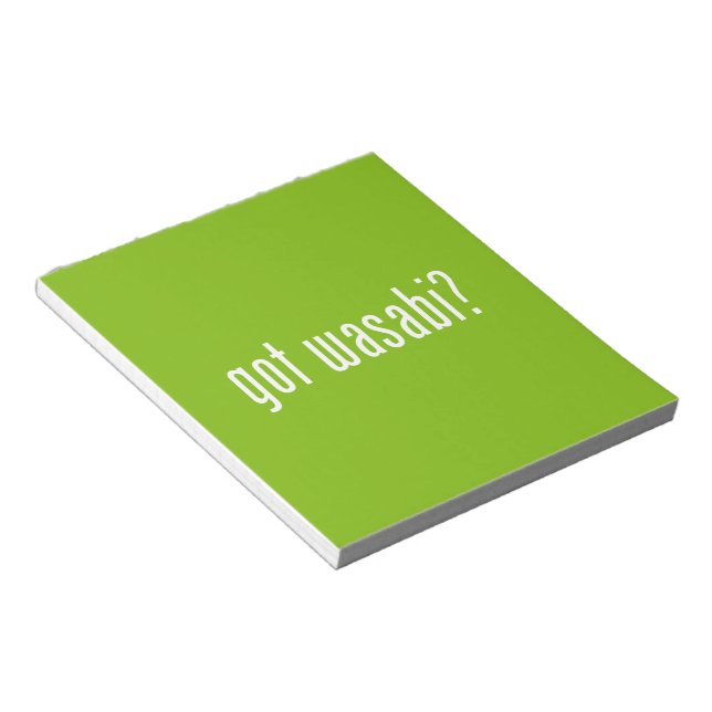 got Wabi? Notizblock (angewinkelt)