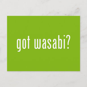 got Wabi? Postkarte