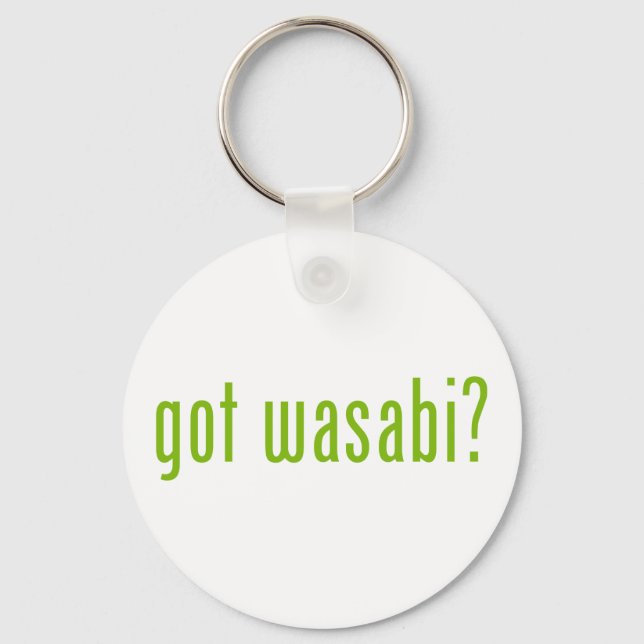 got Wabi? Schlüsselanhänger (Vorderseite)