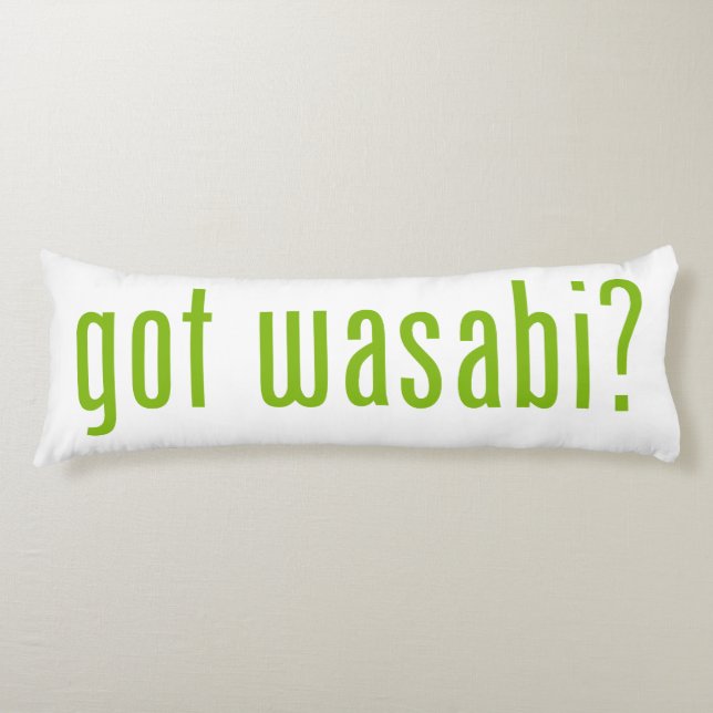 got Wabi? Seitenschläferkissen (Vorderseite)