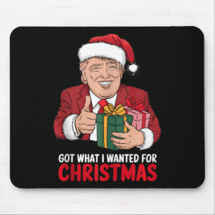 Got, was ich zu Weihnachten Gewollt Trump Weihnach Mousepad