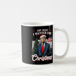 Got, was ich zu Weihnachten Trump 2024 Gewollt hab Kaffeetasse