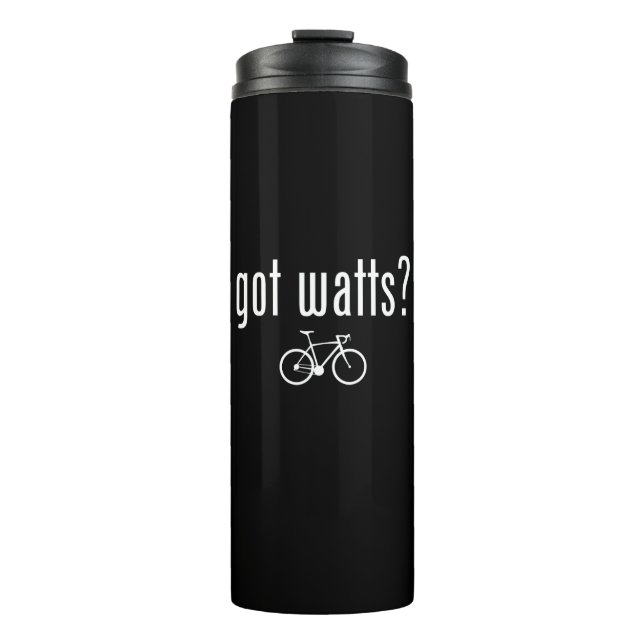Got Watts Cycling Thermosbecher (Vorderseite)