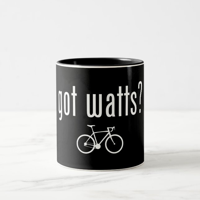 Got Watts Cycling Zweifarbige Tasse (Mittel)
