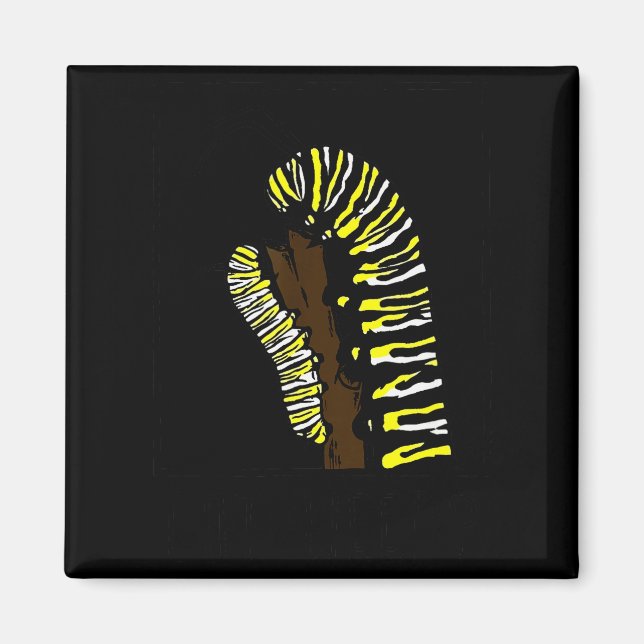 Got Weed Funny Monarch  Magnet (Vorne)