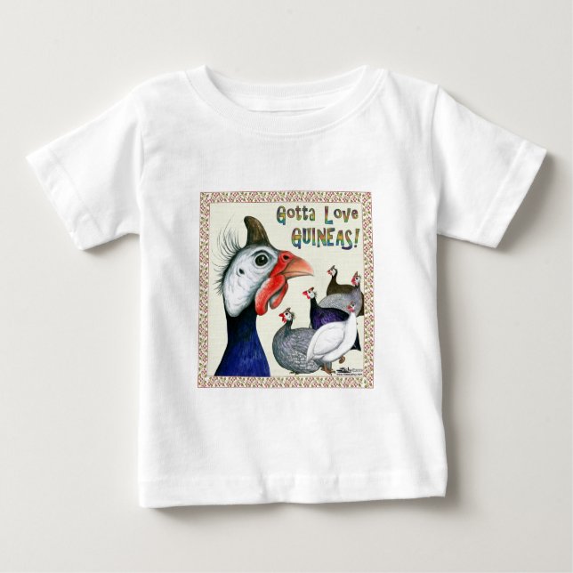 Got zur Liebe-Guinea! Baby T-shirt (Vorderseite)