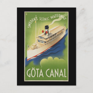 Göta-Kanal Schweden Postkarte