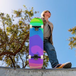 Gotado Bright farbenfroh Skateboard