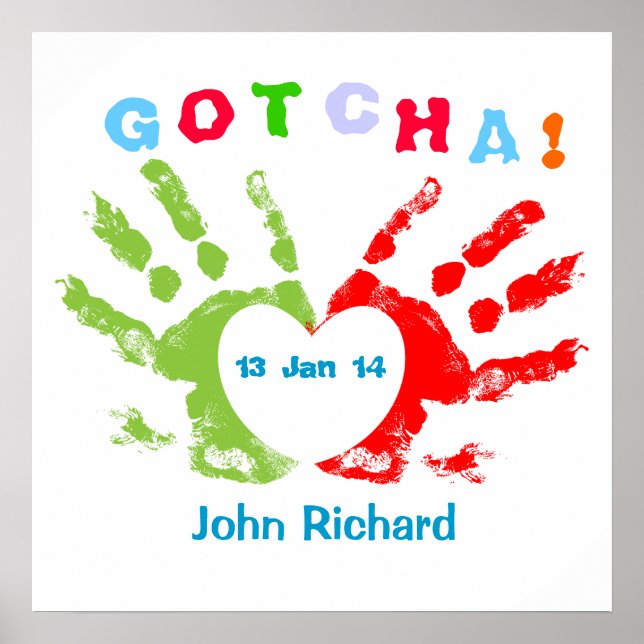 Gotcha Day Poster (Vorne)
