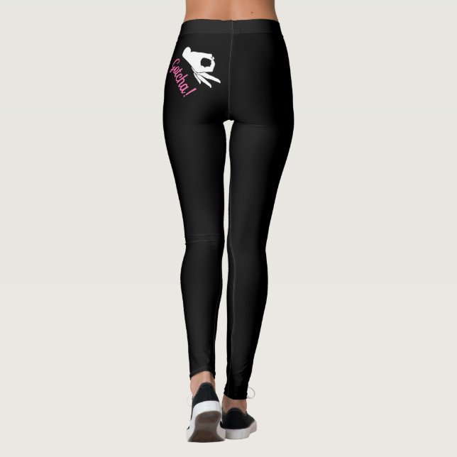 Gotcha Game Black Leggings verstecken sich unter S (Rückseite)
