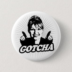 Gotcha Journalismus-Knopf Button