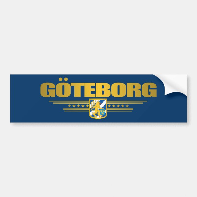 Goteborg Autoaufkleber (Vorne)