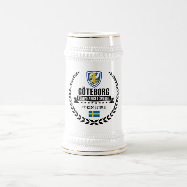 Göteborg Bierglas (Mittel)